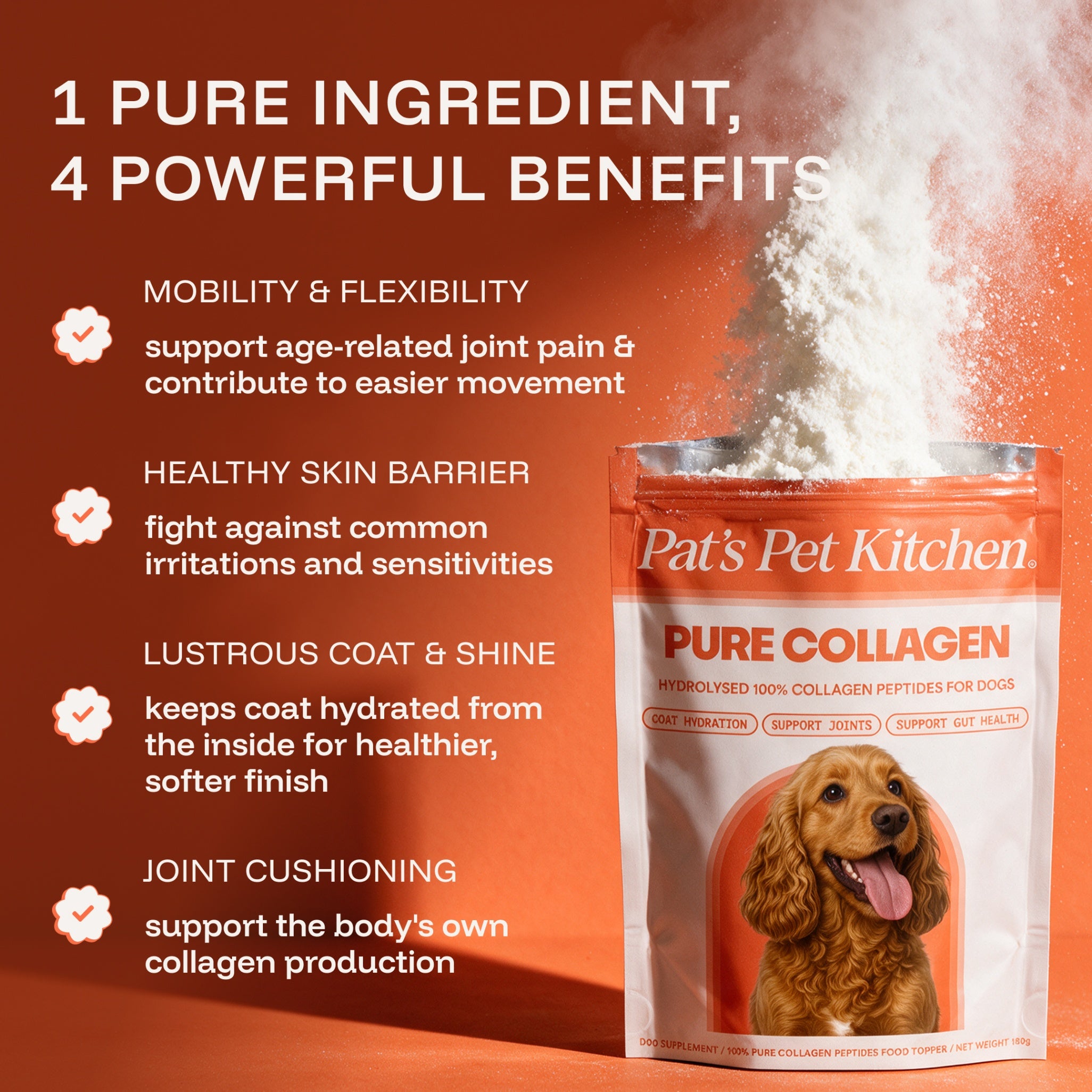 Pure Collagen: 100% Collagen Peptides