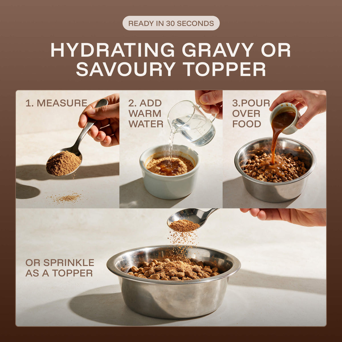 Beef Bone Broth: Savoury Food Topper