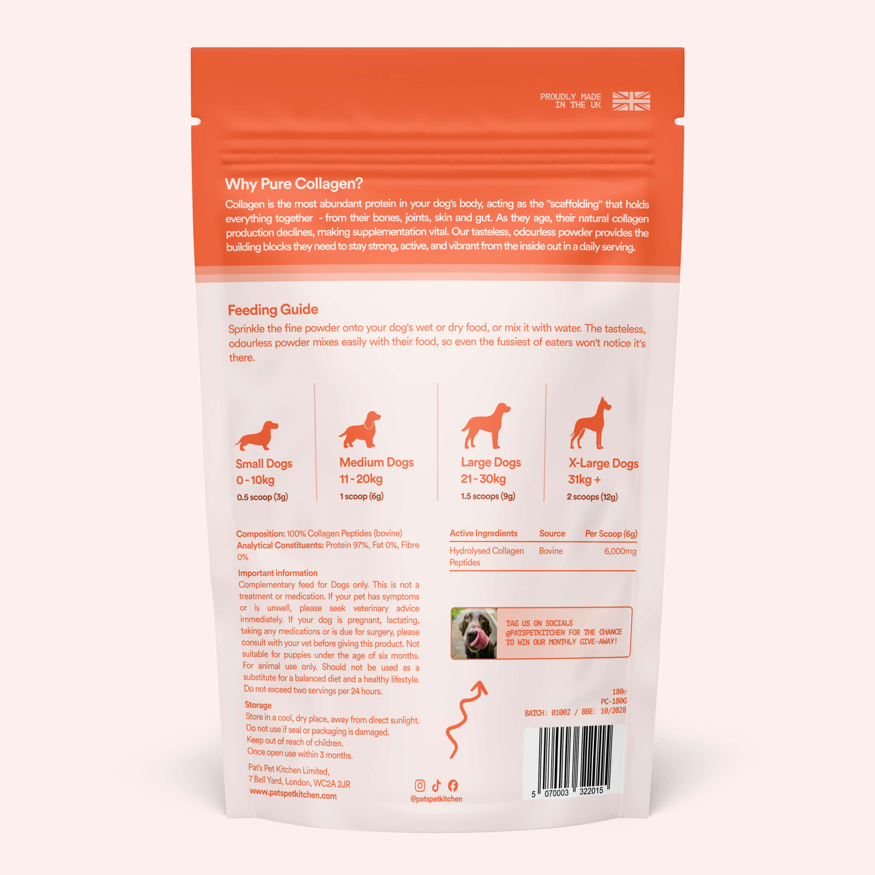 Pure Collagen: 100% Collagen Peptides